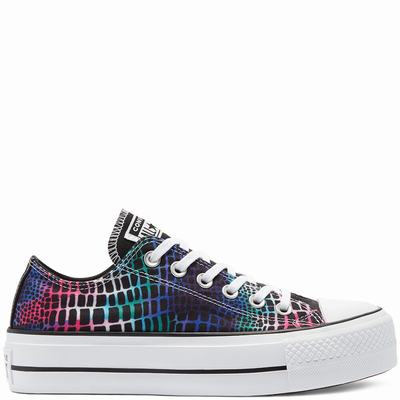 Converse Digital Daze Platform Chuck Taylor All Star - Naisten Tennarit - Mustat/Pinkki